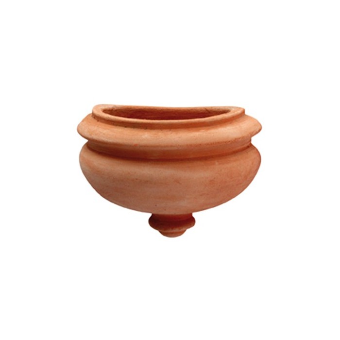 Small Wall Pocket in Terracotta